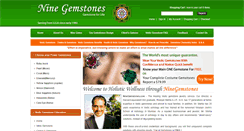 Desktop Screenshot of ninegemstones.com